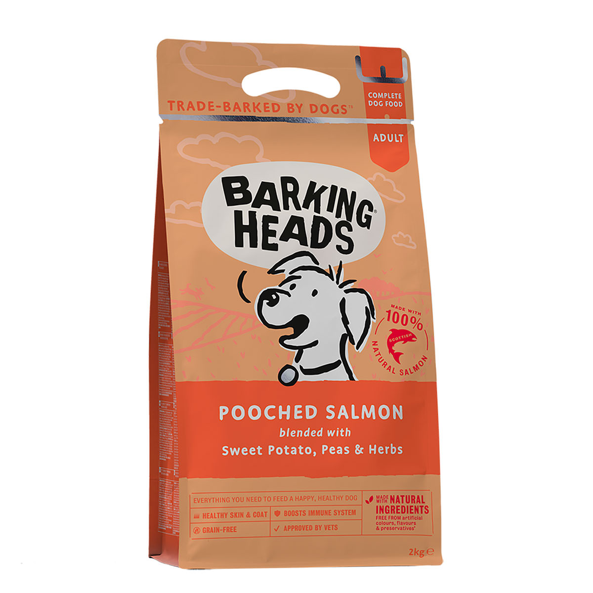 barking heads pooched salmon 2kg